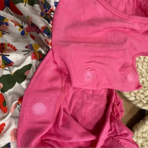 Magnetic Me FLITTER FLUTTER DRESS Girls 2T pink butterfly - Picture 6 of 6